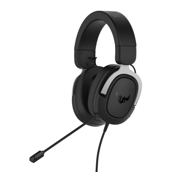 ASUS TUF Gaming H3 headset (bekabeld, virtueel 7.1 surround sound, geschikt voor pc, PS4, Xbox One en Nintendo Switch) zwart/blauw