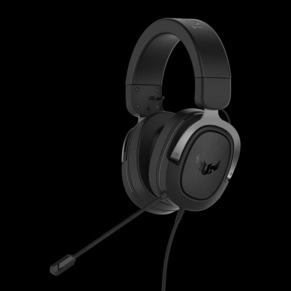 ASUS TUF Gaming H3 headset (bekabeld, virtueel 7.1 surround sound, geschikt voor pc, PS4, Xbox One en Nintendo Switch) zwart/blauw