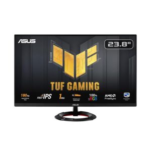 ASUS TUF Gaming VG249Q3R 23,8-inch gaming-monitor (Full HD(1920x1080), 180Hz, Snelle IPS, Extreme Low Motion Blur, 1ms (GTG), FreeSync, Variable Overdrive, 100 procent sRGB)