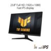 ASUS TUF Gaming VG249QM1A - Ecran PC Gamer Esport 23,8" FHD - Dalle IPS - 270Hz - 1ms - 16:9-1920x1080 - Display Port et HDMI - Haut-parleurs - AMD FreeSync - Compatible G-Sync...