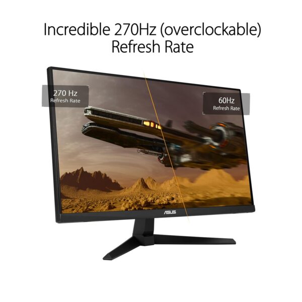 ASUS TUF Gaming VG249QM1A - Ecran PC Gamer Esport 23,8" FHD - Dalle IPS - 270Hz - 1ms - 16:9-1920x1080 - Display Port et HDMI - Haut-parleurs - AMD FreeSync - Compatible G-Sync...
