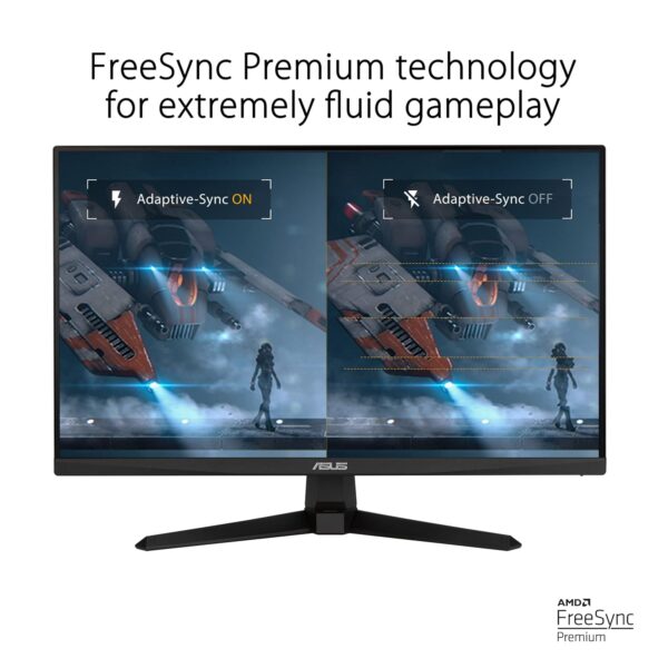 ASUS TUF Gaming VG249QM1A - Ecran PC Gamer Esport 23,8" FHD - Dalle IPS - 270Hz - 1ms - 16:9-1920x1080 - Display Port et HDMI - Haut-parleurs - AMD FreeSync - Compatible G-Sync...