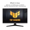 ASUS TUF Gaming VG249QM1A - Ecran PC Gamer Esport 23,8" FHD - Dalle IPS - 270Hz - 1ms - 16:9-1920x1080 - Display Port et HDMI - Haut-parleurs - AMD FreeSync - Compatible G-Sync...