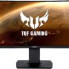 ASUS TUF Gaming VG24VQ Curved Gaming Monitor, 61 cm (24 inch), FHD (1920 x 1080, 144 Hz, 1 ms, Adaptive-Sync/FreeSync, Extreme Low Motion Blur, FreeSync, 1500R, Shadow Boost,...