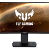 ASUS TUF Gaming VG24VQ Curved Gaming Monitor, 61 cm (24 inch), FHD (1920 x 1080, 144 Hz, 1 ms, Adaptive-Sync/FreeSync, Extreme Low Motion Blur, FreeSync, 1500R, Shadow Boost,...