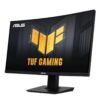 ASUS TUF Gaming VG24VQER 24 inch gebogen gaming-monitor (Full HD, 180 Hz, ELMB Sync, FreeSync, 1ms reactietijd, HDMI, DisplayPort)