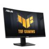 ASUS TUF Gaming VG24VQER 24 inch gebogen gaming-monitor (Full HD, 180 Hz, ELMB Sync, FreeSync, 1ms reactietijd, HDMI, DisplayPort)