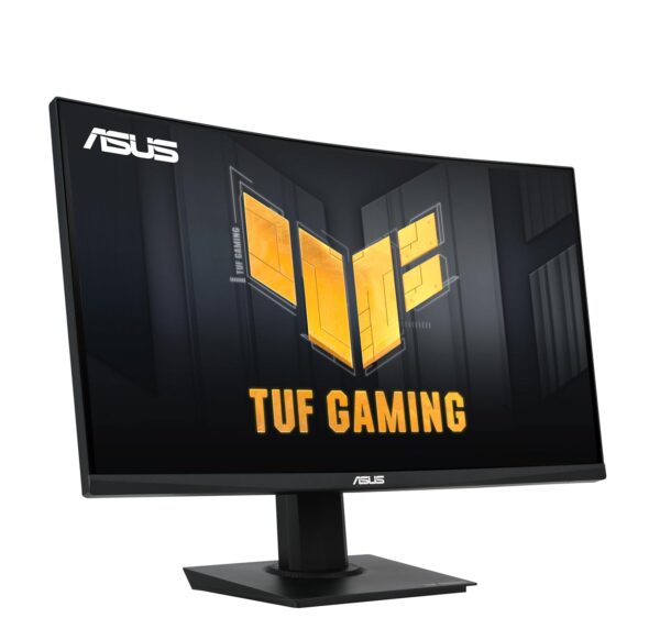 ASUS TUF Gaming VG24VQER 24 inch gebogen gaming-monitor (Full HD, 180 Hz, ELMB Sync, FreeSync, 1ms reactietijd, HDMI, DisplayPort)