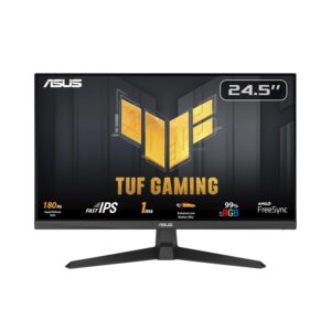 ASUS TUF Gaming VG259Q3A 25-inch gamingmonitor (FHD (1920x1080), 180Hz, snelle IPS, ELMB, 1ms (GTG), Freesync, HDMI 2.0, DisplayPort)