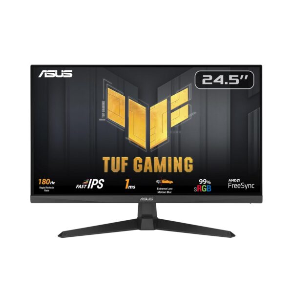 ASUS TUF Gaming VG259Q3A 25-inch gamingmonitor (FHD (1920x1080), 180Hz, snelle IPS, ELMB, 1ms (GTG), Freesync, HDMI 2.0, DisplayPort)