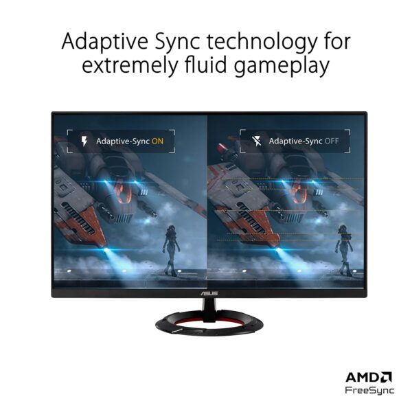 ASUS TUF Gaming VG279Q3R Gaming Monitor - 27 inch, Full HD (1920x1080), 180Hz, Fast IPS, Extreme Low Motion Blur™, 1ms (GTG), FreeSync™, Variabele Overdrive, 100% sRGB