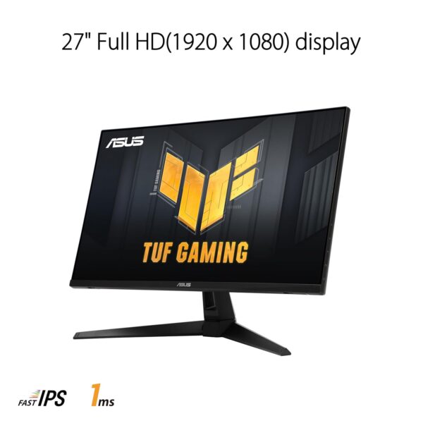 ASUS TUF Gaming VG279QM1A 27 inch Gaming Monitor (Full HD (1920x1080), 280Hz (OC), Fast IPS, ELMB Sync, 1ms (GTG), Freesync Premium, G-Sync compatibel, variabele overdrive, 100%...