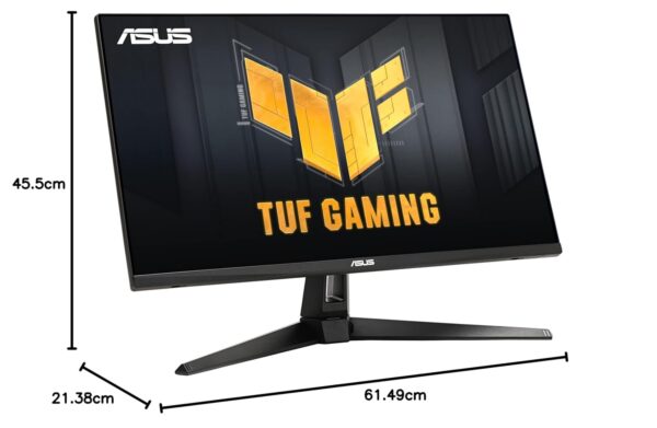 ASUS TUF Gaming VG279QM1A 27 inch Gaming Monitor (Full HD (1920x1080), 280Hz (OC), Fast IPS, ELMB Sync, 1ms (GTG), Freesync Premium, G-Sync compatibel, variabele overdrive, 100%...