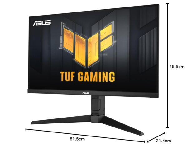 ASUS TUF Gaming VG27AQ3A 27 inch gaming monitor (QHD (2560x1440), 180Hz, Fast IPS, ELMB Sync, 1ms (GTG), Freesync Premium, G-Sync compatibel, variabele overdrive, 130% sRGB)
