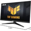 ASUS TUF Gaming VG328QA1A - 31,5 Zoll Full HD Monitor - 170 Hz, 1ms MPRT, FreeSync Premium, GameFast Input, ELMB Sync - VA Panel, 16:9, 1920x1080, DisplayPort, HDMI, Speaker