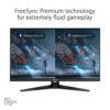 ASUS TUF Gaming VG32AQA1A - 31,5 inch WQHD-monitor - 170 Hz, 1 ms GtG, compatibel met FreeSync Premium en G-Sync, DisplayHDR 400 - Snel IPS-paneel, 16/9, 2560x1440, DP, HDMI,...