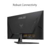 ASUS TUF Gaming VG32AQA1A - 31,5 inch WQHD-monitor - 170 Hz, 1 ms GtG, compatibel met FreeSync Premium en G-Sync, DisplayHDR 400 - Snel IPS-paneel, 16/9, 2560x1440, DP, HDMI,...
