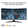ASUS TUF Gaming VG34VQ3B Gaming Monitor – 34 inch WQHD (3440x1440), Curved, 180Hz, ELMB SYNC, FreeSync Premium, 1ms MPRT, 90% DCI-P3