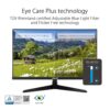 ASUS VY229Q 22" Eye Care Monitor (FHD (1920 x 1080), IPS, 75Hz, IPS, 1ms (MPRT), FreeSync, Kleurversterking, Rest Reminder, Blauwlichtfilter, Flicker Free, Antibakt....
