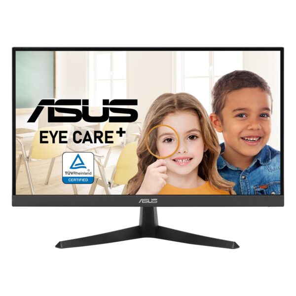 ASUS VY229Q 22" Eye Care Monitor (FHD (1920 x 1080), IPS, 75Hz, IPS, 1ms (MPRT), FreeSync, Kleurversterking, Rest Reminder, Blauwlichtfilter, Flicker Free, Antibakt....