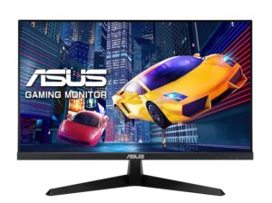 ASUS VY249HGE 24 inch Eye Care Gaming Monitor (FHD (1920 x 1080), IPS, 144Hz, IPS, SmoothMotion, 1ms (MPRT), FreeSync Premium, Eye Care Plus-technologie, blauwlichtfilter,...