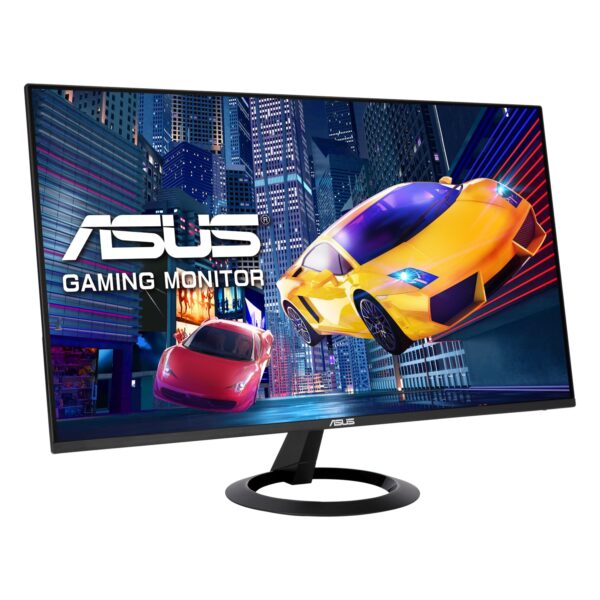 ASUS VZ24EHF 24 inch Eye Care Gaming Monitor (IPS, Full HD, frameloos, 100Hz, Adaptive-Sync, 1ms MPRT, HDMI, blauwlichtfilter, Flicker-Free technologie, wandmontage)