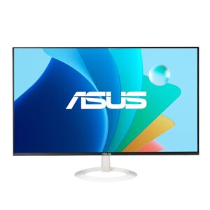 ASUS VZ24EHF-W 23,8 inch Eye Care Monitor (Full HD (1920 x 1080), IPS, frameloos, 100Hz, Adaptive-Sync, 1ms MPRT, HDMI, Low Blue Light, Flicker Free, wandmontage mogelijk)