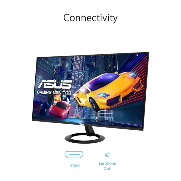 ASUS VZ27EHF 27 Zoll Eye Care Gaming Monitor (Full HD (1920 x 1080), IPS, rahmenlos, 100Hz, Adaptive-Sync, 1ms MPRT, HDMI, Low Blue Light, Flicker Free,