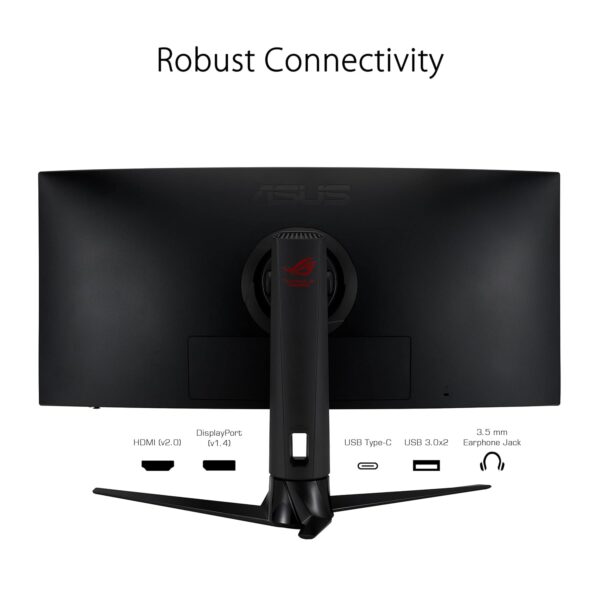 ASUS XG349C 86,36cm 34inch WLED/IPS 3440x1440 21:9 400cd/m2 1ms Zwart