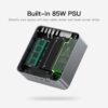 Beelink EQR5 Mini PC, AMD Ryzen 5 5650U, 6C/12T, up to 4.2Ghz, Mini Computer 16GB DDR4 RAM 500GB PCIe3.0 SSD, 4K Dual Screen, Dual HDMI/Dual Gigabit Ethernet/WiFi6/BT5.2