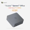 Beelink EQR6 Mini PC, AMD Ryzen 5 6600U(6C/12T to 4.5Ghz), 24GB LPDDR5 RAM 500GB PCIe4.0 SSD Mini Computer, WiFi6, BT5.2, Dual HDMI, Dual 1000M LAN, USB3, Type-C