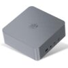 Beelink EQR6 Mini PC, AMD Ryzen 5 6600U(6C/12T to 4.5Ghz), 24GB LPDDR5 RAM 500GB PCIe4.0 SSD Mini Computer, WiFi6, BT5.2, Dual HDMI, Dual 1000M LAN, USB3, Type-C