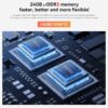 Beelink EQR6 Mini PC, AMD Ryzen 5 6600U(6C/12T to 4.5Ghz), 24GB LPDDR5 RAM 500GB PCIe4.0 SSD Mini Computer, WiFi6, BT5.2, Dual HDMI, Dual 1000M LAN, USB3, Type-C