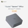 Beelink EQR6 Mini PC, AMD Ryzen 9 6900HX (8C/16T up to 4.9Ghz), 32G DDR5 RAM 500GB PCIe4.0 SSD Mini Computer, WiFi6, BT5.2, Dual HDMI, Dual 1000M LAN, USB3.2, Type-C
