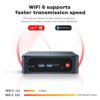 Beelink SER5 Mini PC, AMD Ryzen 5 5500U (6 Cores/12 Threads) up to 4.0GHz, Mini Computer with 32GB DDR4 RAM, 500GB NVME SSD, Micro PC with Dual Display 4K@60Hz, RJ45...