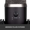 Blue Microphones Yeti Nano Premium - Professional Condenser USB Microphone with Multiple Pickup and Monitoring Patterns, Latency-Free, for Recording and streaming on PC and Mac,...