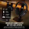 Corsair CA-9011295-EU HS80 MAX WIRELESS Multiplatform Gaming Headset met Bluetooth - Dolby Atmos - Microfoon van Uitzendkwaliteit - iCUE Compatibel - PC Mac PS5 PS4 Mobiel -...