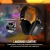 Corsair CA-9011295-EU HS80 MAX WIRELESS Multiplatform Gaming Headset met Bluetooth - Dolby Atmos - Microfoon van Uitzendkwaliteit - iCUE Compatibel - PC Mac PS5 PS4 Mobiel -...