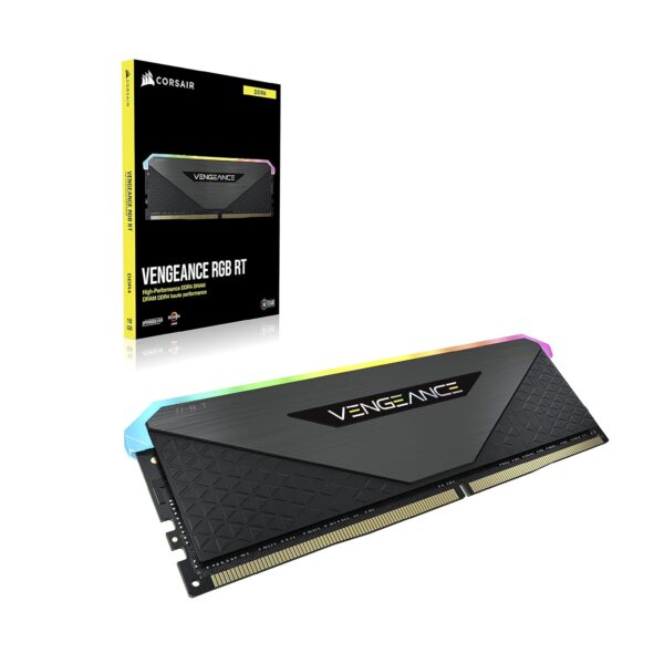 Corsair CMN16GX4M2Z3600C16 VEngsEANCE RGB RT 16GB (2x8GB) DDR4 3600 (PC4-28800) C16 1.35V Desktop Memory,Black