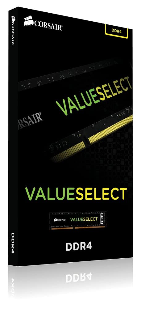 Corsair CMV8GX4M1A2400C16 Value Select 8GB (1x8GB) (DDR4 2400Mhz CL16) black,white