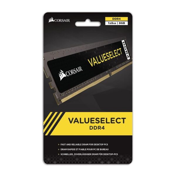 Corsair CMV8GX4M1A2400C16 Value Select 8GB (1x8GB) (DDR4 2400Mhz CL16) black,white