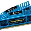 Corsair CMZ16GX3M2A1600C10 Vengeance 16GB (2x8GB) DDR3 CL10 XMP Performance Desktop Memory 16GB with 2x 8GB (1600MHz) Black