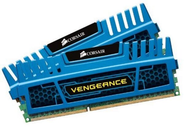Corsair CMZ16GX3M2A1600C10 Vengeance 16GB (2x8GB) DDR3 CL10 XMP Performance Desktop Memory 16GB with 2x 8GB (1600MHz) Black