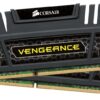 Corsair CMZ16GX3M2A1600C10 Vengeance 16GB (2x8GB) DDR3 CL10 XMP Performance Desktop Memory 16GB with 2x 8GB (1600MHz) Black