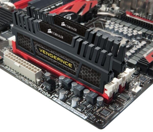 Corsair CMZ16GX3M2A1600C10 Vengeance 16GB (2x8GB) DDR3 CL10 XMP Performance Desktop Memory 16GB with 2x 8GB (1600MHz) Black