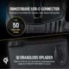 Corsair Dark Core RGB Pro SE Wireless/Wired Gaming Mouse with Qi Wireless Charging (18000 DPI Sensor, 8 Programmable Buttons, Dynamic iCUE RGB Lighting) Black