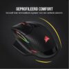 Corsair Dark Core RGB Pro SE Wireless/Wired Gaming Mouse with Qi Wireless Charging (18000 DPI Sensor, 8 Programmable Buttons, Dynamic iCUE RGB Lighting) Black