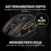 Corsair Dark Core RGB Pro SE Wireless/Wired Gaming Mouse with Qi Wireless Charging (18000 DPI Sensor, 8 Programmable Buttons, Dynamic iCUE RGB Lighting) Black