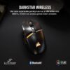 CORSAIR DARKSTAR WIRELESS MMO/MOBA Gaming Mouse - 26,000 DPI - 15 Programmable Buttons - Voltage Reducing Design - Long Battery Life - Black