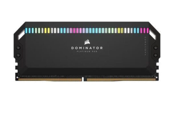 Corsair DOMINATOR PLATINUM DDR5 32GB (2 x 16GB) DDR5 5600MHz C36 Desktop Arbeitsspeicher (Onboard Voltage Control, Patented CORSAIR DHX Cooling, 12 Ultra-Bright CAPELLIX RGB...